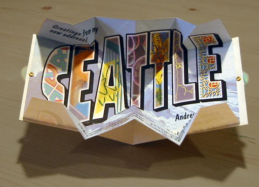 Seattle Pop-up Card