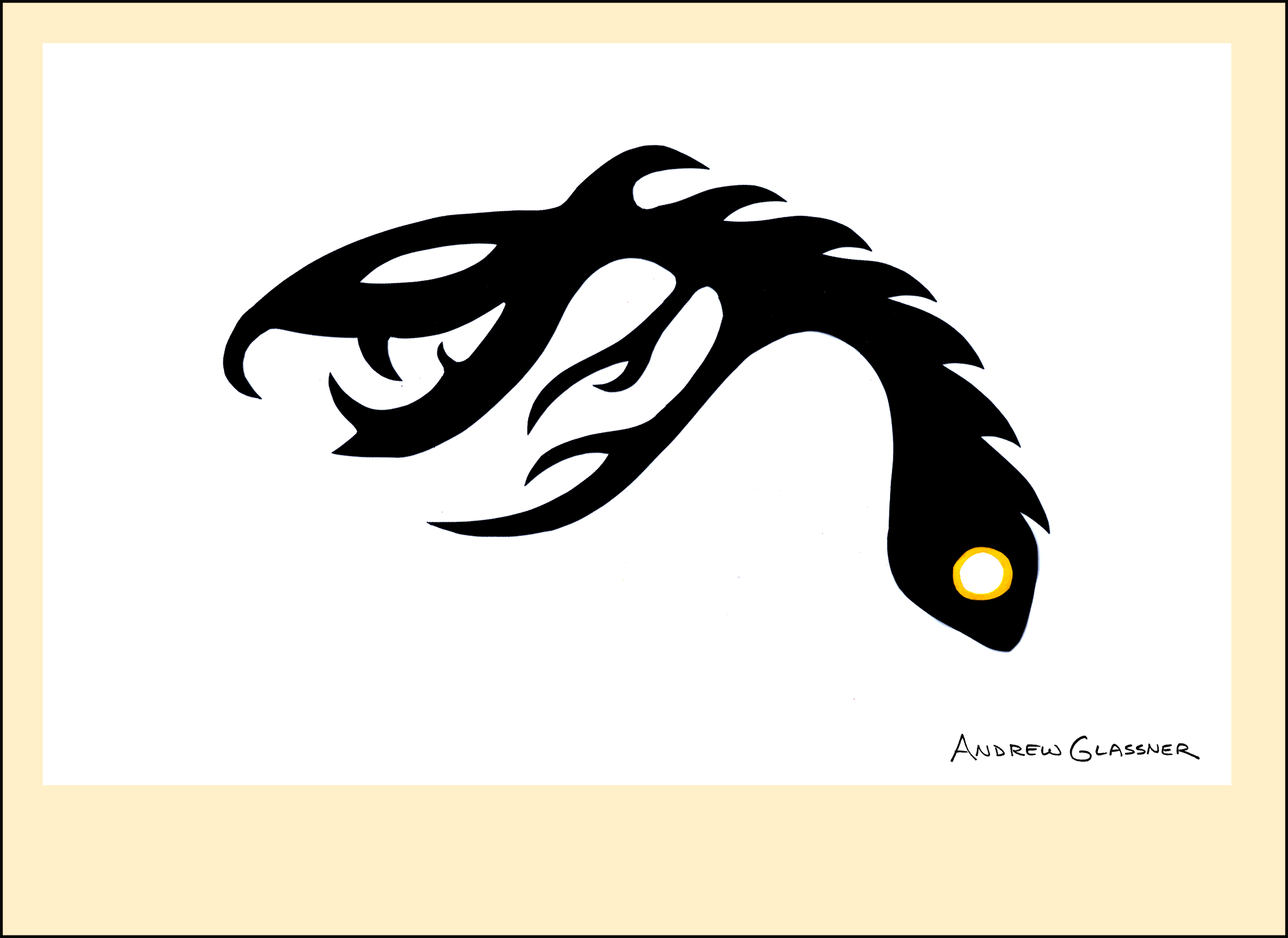 Silhouette Lizard